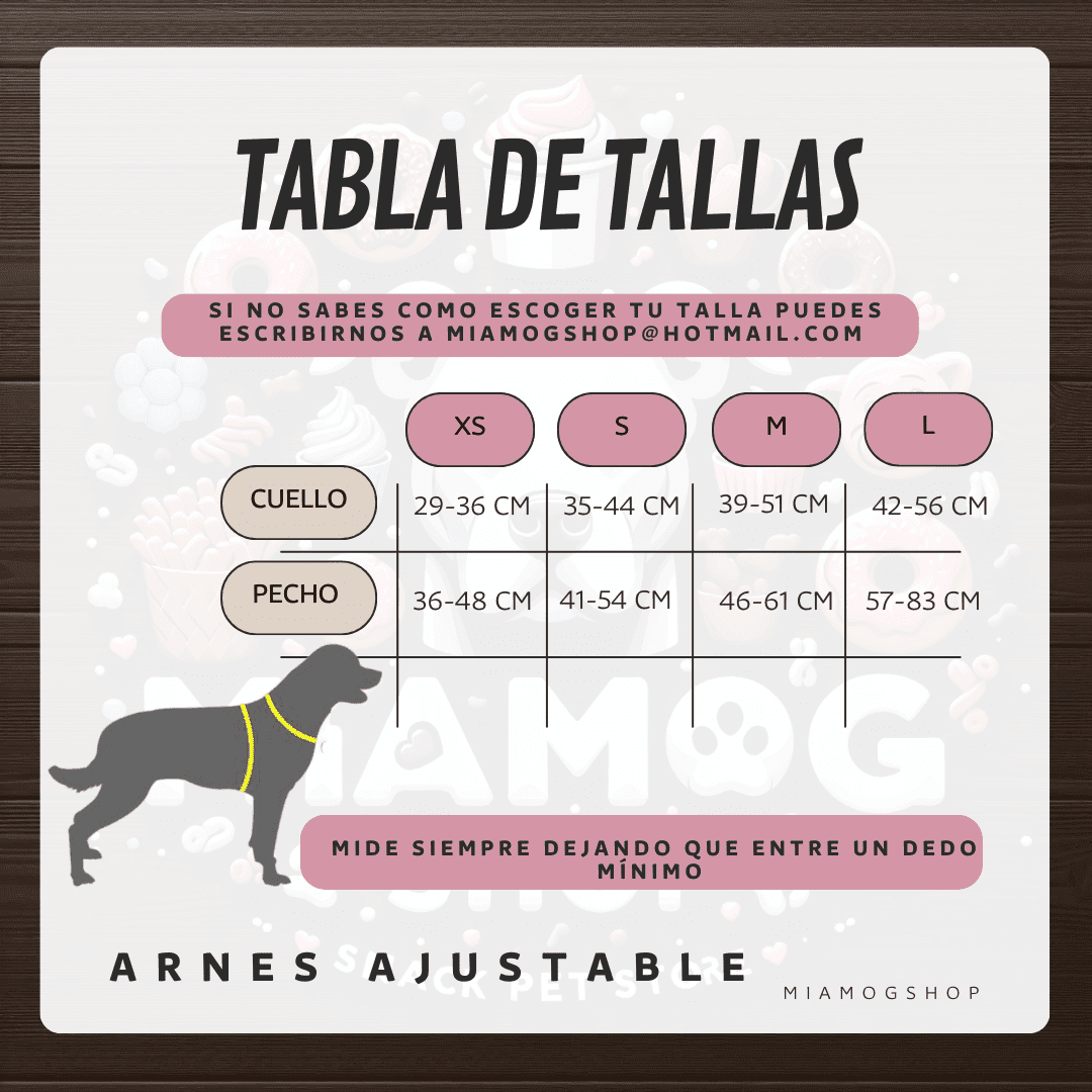 Arnés Ajustable Monstruos SA