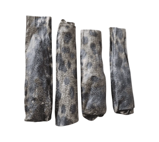 Piel de Pez Lobo Snack deshidratado Perros