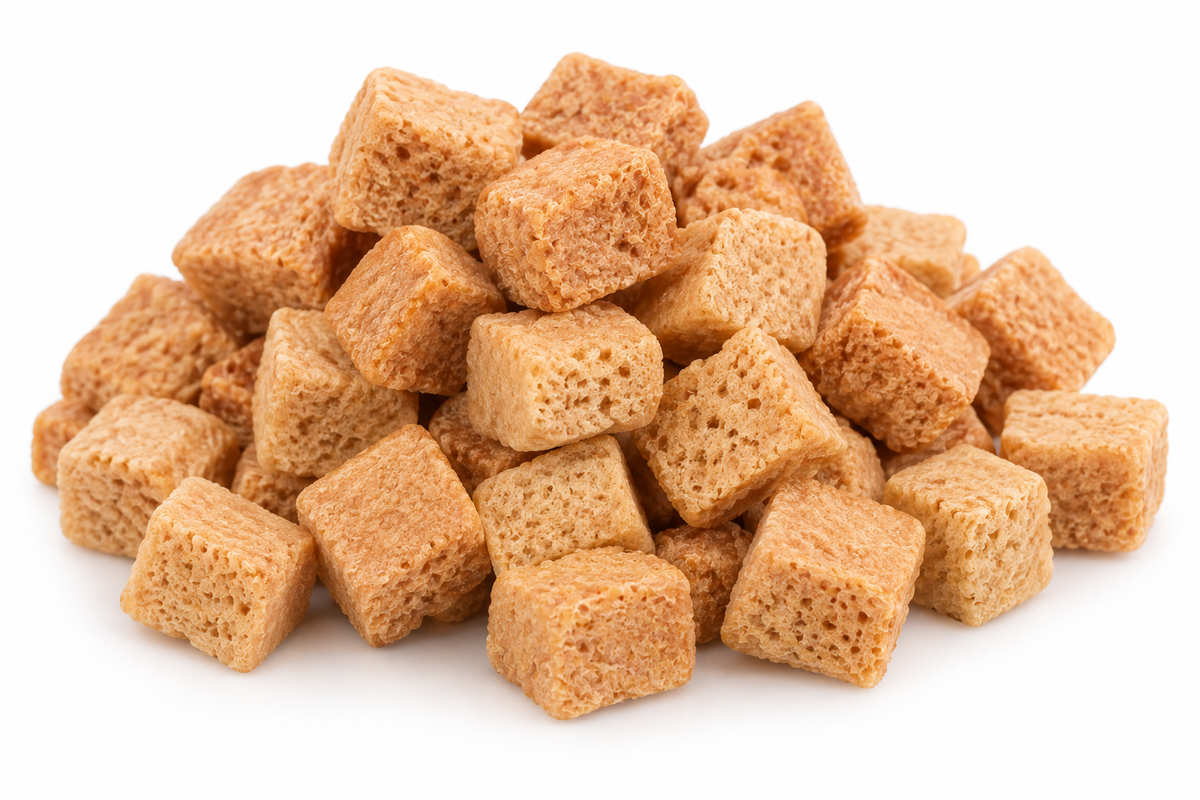 Cubitos de Salmón Liofilizados Snacks Perros y Gatos