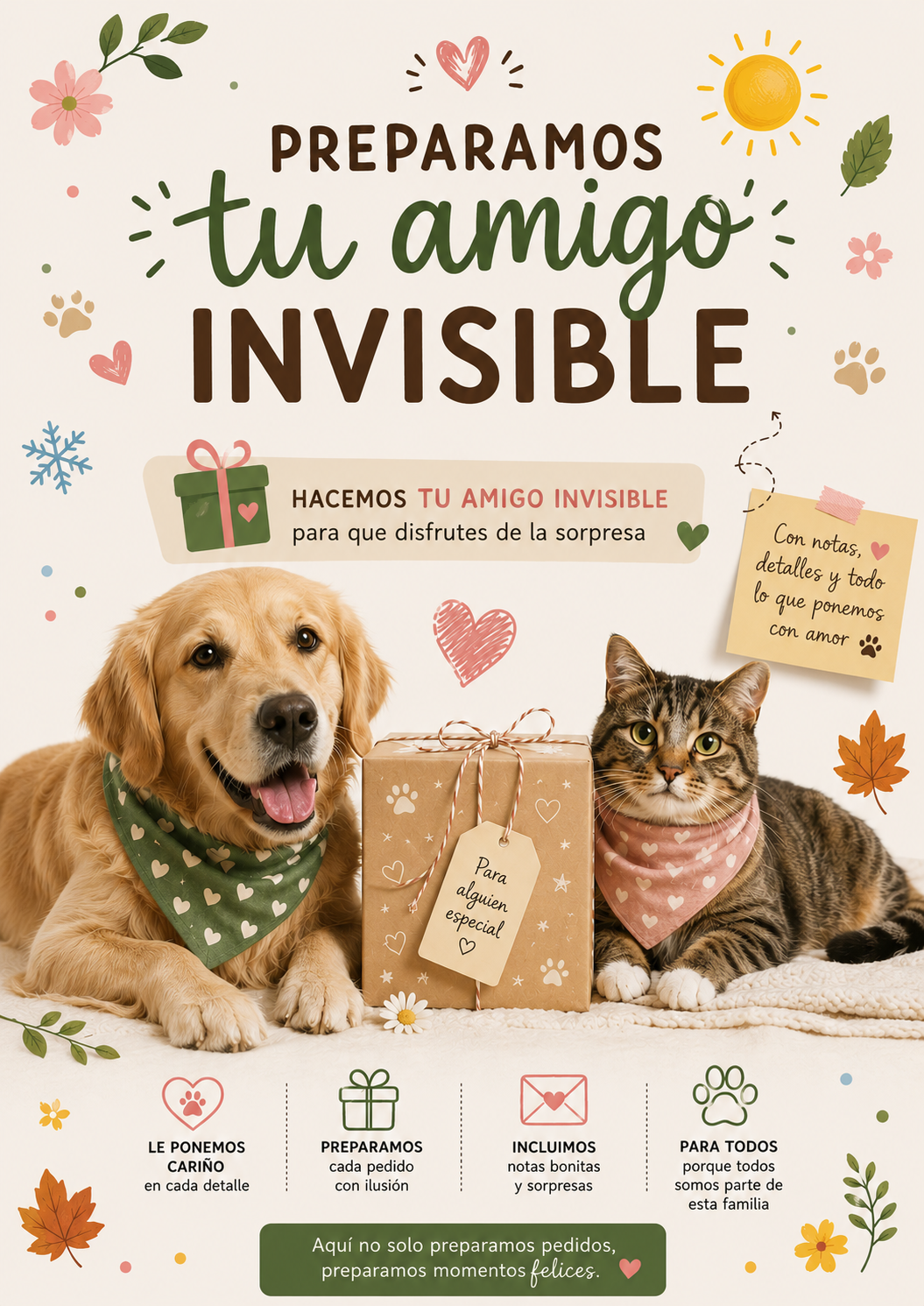 Cajita Regalo Amigo Invisible 🎁✨