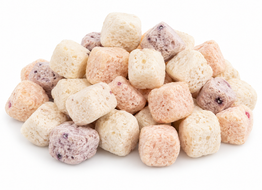 Cubitos de Yogurt Liofilizados Snacks Perros y Gatos