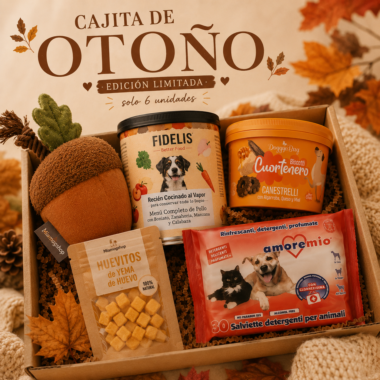 Cajita de Otoño para perros · Edición Limitada