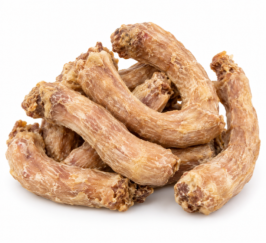Snacks de Cuellos de Pollo Liofilizados