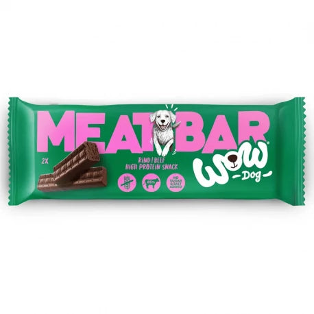 WOW Snack Meat Bar Barritas de Vacuno Snack para Perros